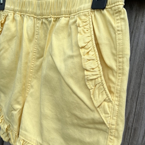 Crewcuts Girls' twill ruffle-trim short - Picture 2 of 6